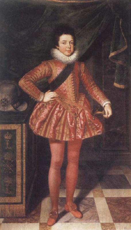 POURBUS, Frans the Younger Louis XIII as a Child Germany oil painting art